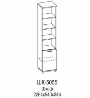Шкаф ШК-5055 Грейс в Увате - uvat.mebel-tymen.ru | фото