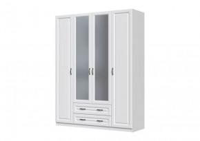 Шкаф ШР-4 "Кантри", белый в Увате - uvat.mebel-tymen.ru | фото