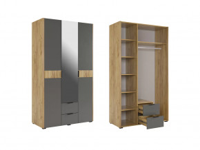 Шкаф трехдверный Адам (зеркало) в Увате - uvat.mebel-tymen.ru | фото