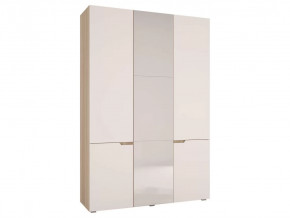 Шкаф трехстворчатый Анталия Сонома -Белый софт в Увате - uvat.mebel-tymen.ru | фото