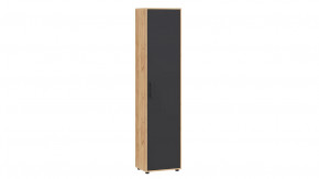 Шкаф «Витра» тип 1 Дуб Крафт золотой, Антрацит в Увате - uvat.mebel-tymen.ru | фото