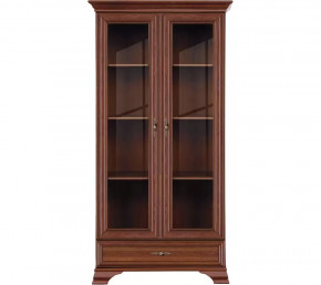 Шкаф-витрина Kentaki S320-REG2W1S Каштан в Увате - uvat.mebel-tymen.ru | фото