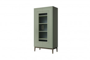 Шкаф Витрина ШР-2 Гориция Зелёный самшит в Увате - uvat.mebel-tymen.ru | фото