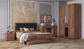 СОФИЯ Спальня №ДКТ-1, ЛДСП Дуб крафт табачный/ рамка МДФ Дуб крафт табачный в Увате - uvat.mebel-tymen.ru | фото