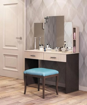 СОФИЯ Стол косметический (ш1008*г482*в1482мм), ЛДСП венге/дуб белфорд в Увате - uvat.mebel-tymen.ru | фото