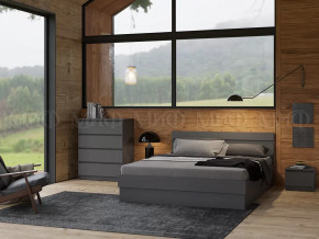 Спальный гарнитур Челси Графит в Увате - uvat.mebel-tymen.ru | фото