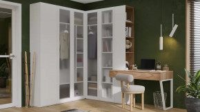 Спальный гарнитур «Порто» №5 Яблоня Беллуно, Белый в Увате - uvat.mebel-tymen.ru | фото