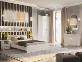 Спальный гарнитур Сабрина-2 Ясень анкор светлый в Увате - uvat.mebel-tymen.ru | фото