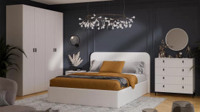 Спальный гарнитур «Тиффани» №3 Белый Жемчуг, Белый софт в Увате - uvat.mebel-tymen.ru | фото