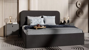 Спальный гарнитур «Тиффани» стандартный Базальт, Грей софт, Велюр Графит в Увате - uvat.mebel-tymen.ru | фото