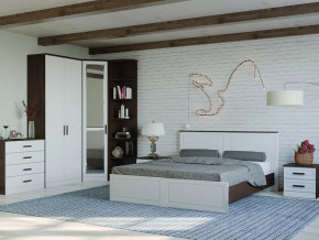 Спальный гарнитур Венеция-1 Венге/Белое дерево в Увате - uvat.mebel-tymen.ru | фото