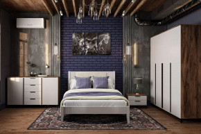 Спальня модульная Брента Жемчуг в Увате - uvat.mebel-tymen.ru | фото