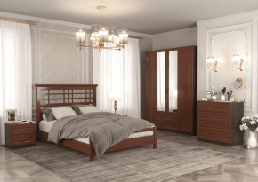 Спальня модульная Кантри Орех в Увате - uvat.mebel-tymen.ru | фото