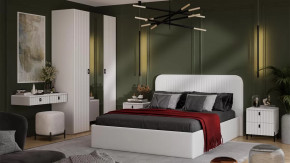 Спальня «Тиффани» Белый Жемчуг, Белый софт в Увате - uvat.mebel-tymen.ru | фото