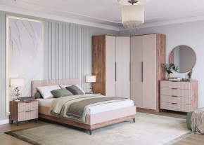 Спальня Тоскана, набор №3, дуб табачный/бисквит в Увате - uvat.mebel-tymen.ru | фото