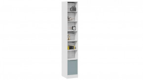 Стеллаж «Марли» Белый, Серо-голубой в Увате - uvat.mebel-tymen.ru | фото