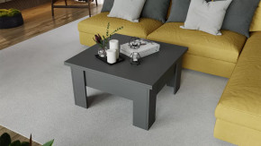 Стол журнальный тип 10 Графит Серый в Увате - uvat.mebel-tymen.ru | фото