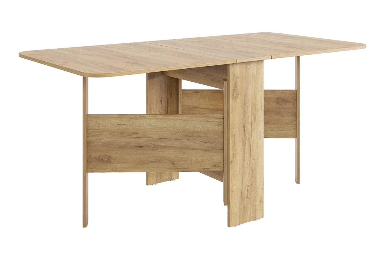 Стол-книжка раскладной Мечта 2 (дуб крафт золотой/дуб крафт золотой) в Увате - uvat.mebel-tymen.ru | фото