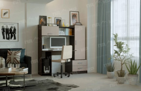 Стол компьютерный "ПКС-7" венге/дуб белфорт в Увате - uvat.mebel-tymen.ru | фото