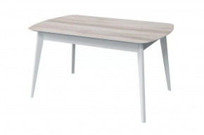 Стол обеденный Прайм, бора бора/белый в Увате - uvat.mebel-tymen.ru | фото