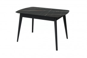 Стол обеденный Прайм, черный тунис/черный в Увате - uvat.mebel-tymen.ru | фото