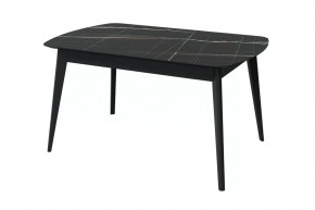 Стол обеденный Прайм, черный тунис/черный в Увате - uvat.mebel-tymen.ru | фото