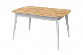 Стол обеденный Прайм, дуб вотан/белый в Увате - uvat.mebel-tymen.ru | фото