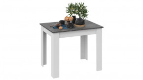 Стол обеденный «Промо» тип 1 Белый/Ателье темный в Увате - uvat.mebel-tymen.ru | фото