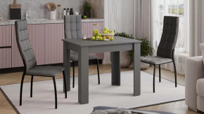 Стол обеденный «Промо» тип 1 Серый графит в Увате - uvat.mebel-tymen.ru | фото