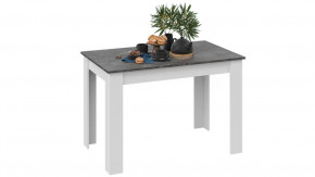 Стол обеденный «Промо» тип 2 Белый/Ателье темный в Увате - uvat.mebel-tymen.ru | фото