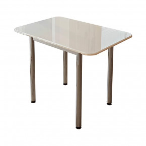 Стол обеденный с принтом белый глянец в Увате - uvat.mebel-tymen.ru | фото