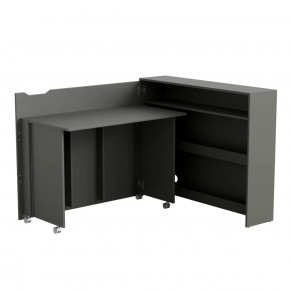 Стол письменный Графит Luis НК-мебель в Увате - uvat.mebel-tymen.ru | фото