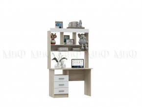 Стол письменный Мартина ЛДСП с надстройкой в Увате - uvat.mebel-tymen.ru | фото