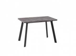 Стол раздвижной Borg-110, дымчатая керамика/черный в Увате - uvat.mebel-tymen.ru | фото