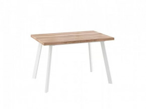 Стол раздвижной Borg-120, дуб каньон/белый в Увате - uvat.mebel-tymen.ru | фото