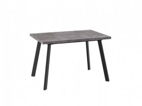 Стол раздвижной Borg-120, дымчатая керамика/черный в Увате - uvat.mebel-tymen.ru | фото
