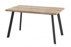 Стол раздвижной Borg-140, дуб каньон/черный в Увате - uvat.mebel-tymen.ru | фото