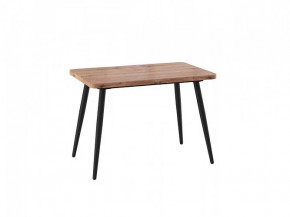 Стол раздвижной Borg radial-110, дуб велингтон/черный в Увате - uvat.mebel-tymen.ru | фото