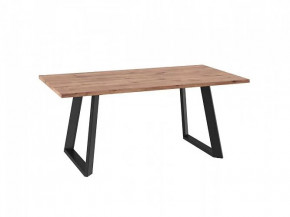 Стол раздвижной LOFT LUX-180, дуб веллингтон/черный в Увате - uvat.mebel-tymen.ru | фото