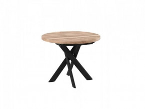 Стол раздвижной RONALDO-100, дуб каньон/черный в Увате - uvat.mebel-tymen.ru | фото