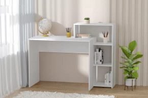 Стол с полкой, 1253 мм, белый Диал в Увате - uvat.mebel-tymen.ru | фото
