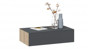 Стол туалетный Глосс Яблоня Беллуно, Стекло Графит матовый в Увате - uvat.mebel-tymen.ru | фото