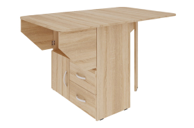 Стол-тумба раскладной Мебельсон в Увате - uvat.mebel-tymen.ru | фото