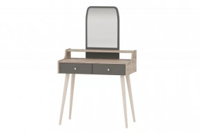 Трюмо 4-25916 (ш800*г448*в1330мм), ЛДСП Графит/Дуб крафт серый в Увате - uvat.mebel-tymen.ru | фото