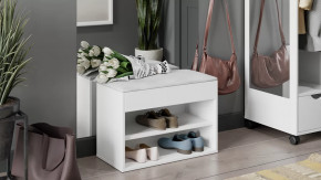 Тумба для обуви «Лайт» Тип 1 Белый глянец в Увате - uvat.mebel-tymen.ru | фото