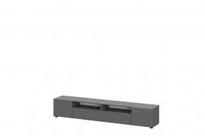 Тумба для телевидеоаппаратуры графит серый Денвер в Увате - uvat.mebel-tymen.ru | фото