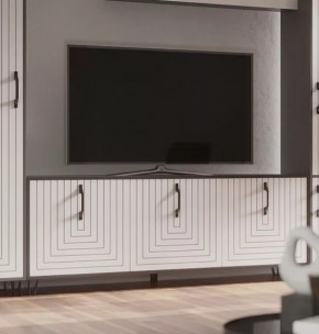 Тумба Квадро М-6, серый графит/софт вайт в Увате - uvat.mebel-tymen.ru | фото