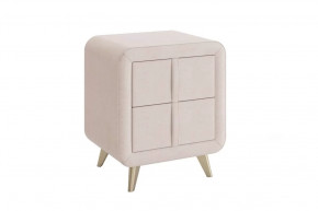 Тумба прикроватная Софи 2 крем (велюр) в Увате - uvat.mebel-tymen.ru | фото