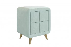 Тумба прикроватная Софи 2 мята (велюр) в Увате - uvat.mebel-tymen.ru | фото