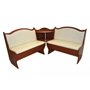 Угловая скамья Аленка-1 Орех в Увате - uvat.mebel-tymen.ru | фото